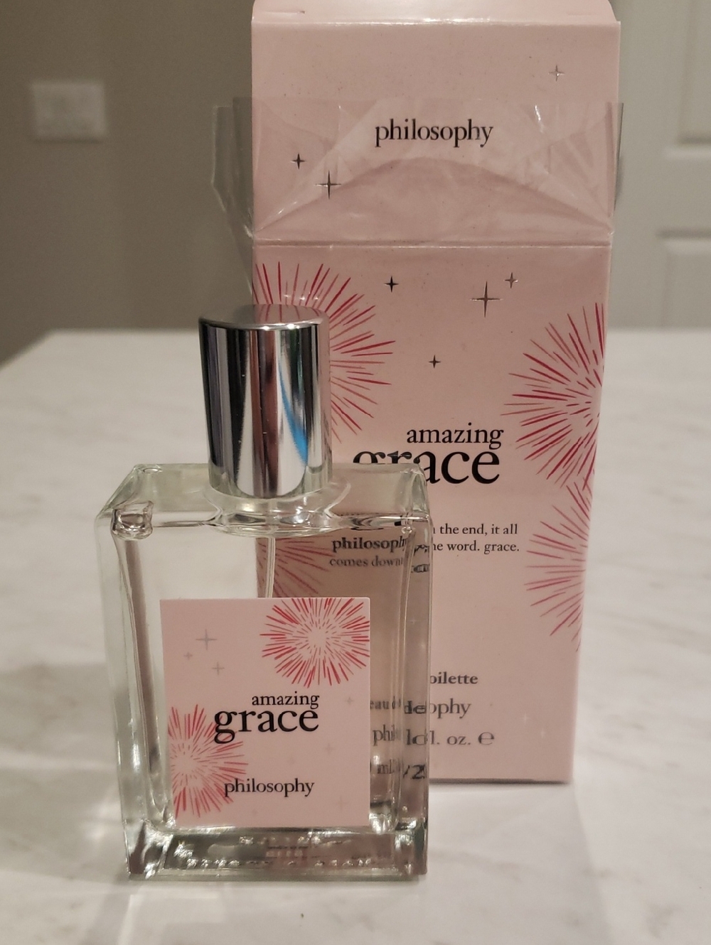 Philosophy New Amazing Grace - Light Pink & Red Accent Box 60ml/2 Fl. OZ - Picture 4 of 5
